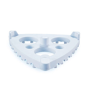Filip sieve cleaning brush with white nylon bristles for synthetic mesh
