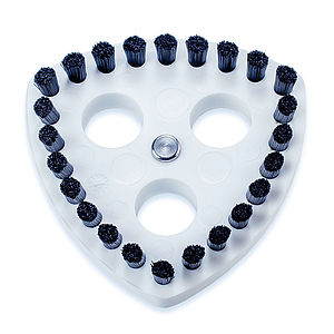 Filip sieve cleaners with black nylon bristles for wire mesh